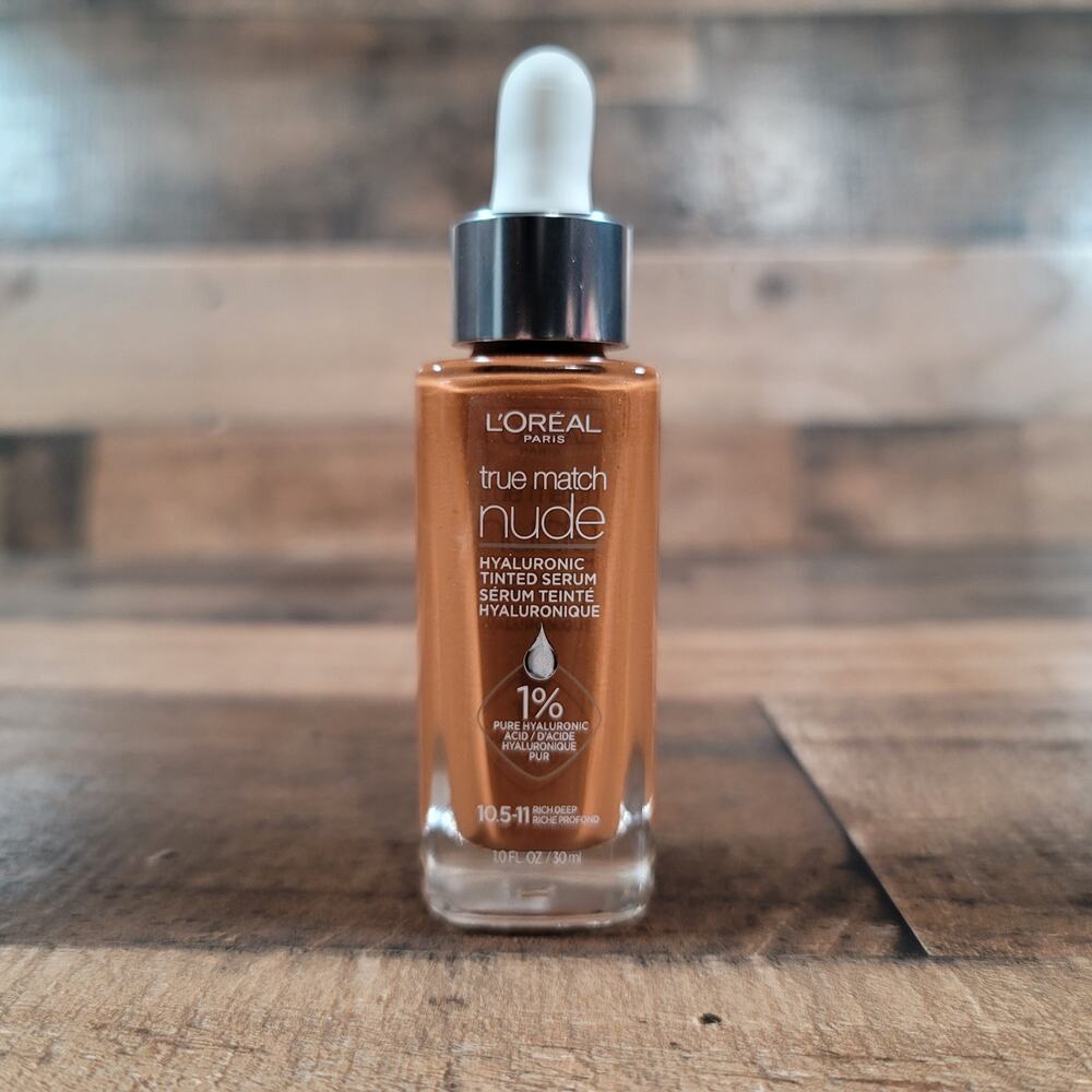 L'OREAL of Paris  True Match Nude Hyaluronic Tinted Serum 10.5-11 Rich Deep
